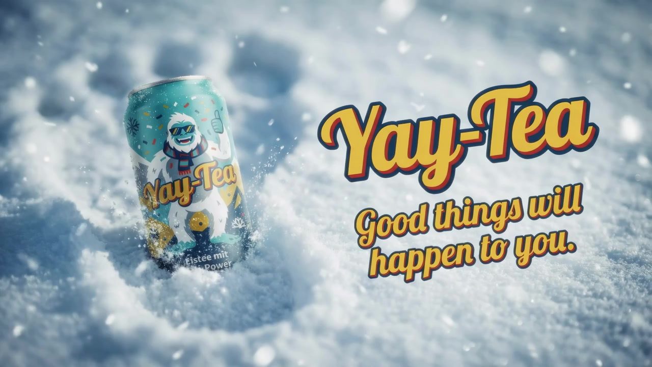YAY TEA, Spec commercial
